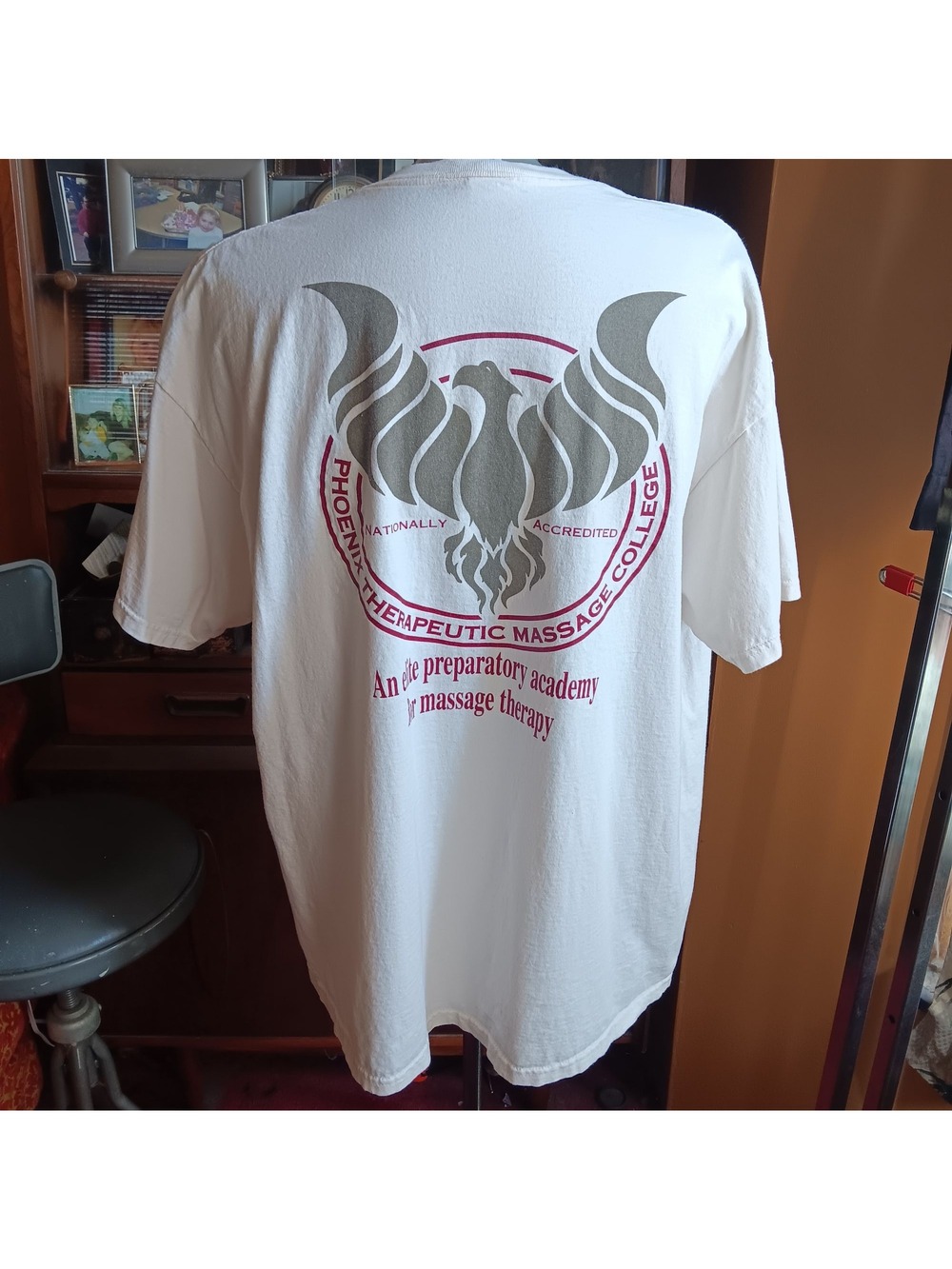 True Vintage T-shirt XXL Phoenix Therapeutic Massage College Delta Pro Weight